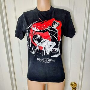 Death Note Black and Red Graphic Tee